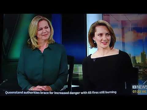 Suzanne Haddan appears on ABC Weekend Breakfast - 13 September 2019